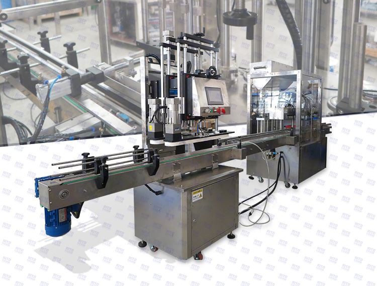 1.double head filling machine