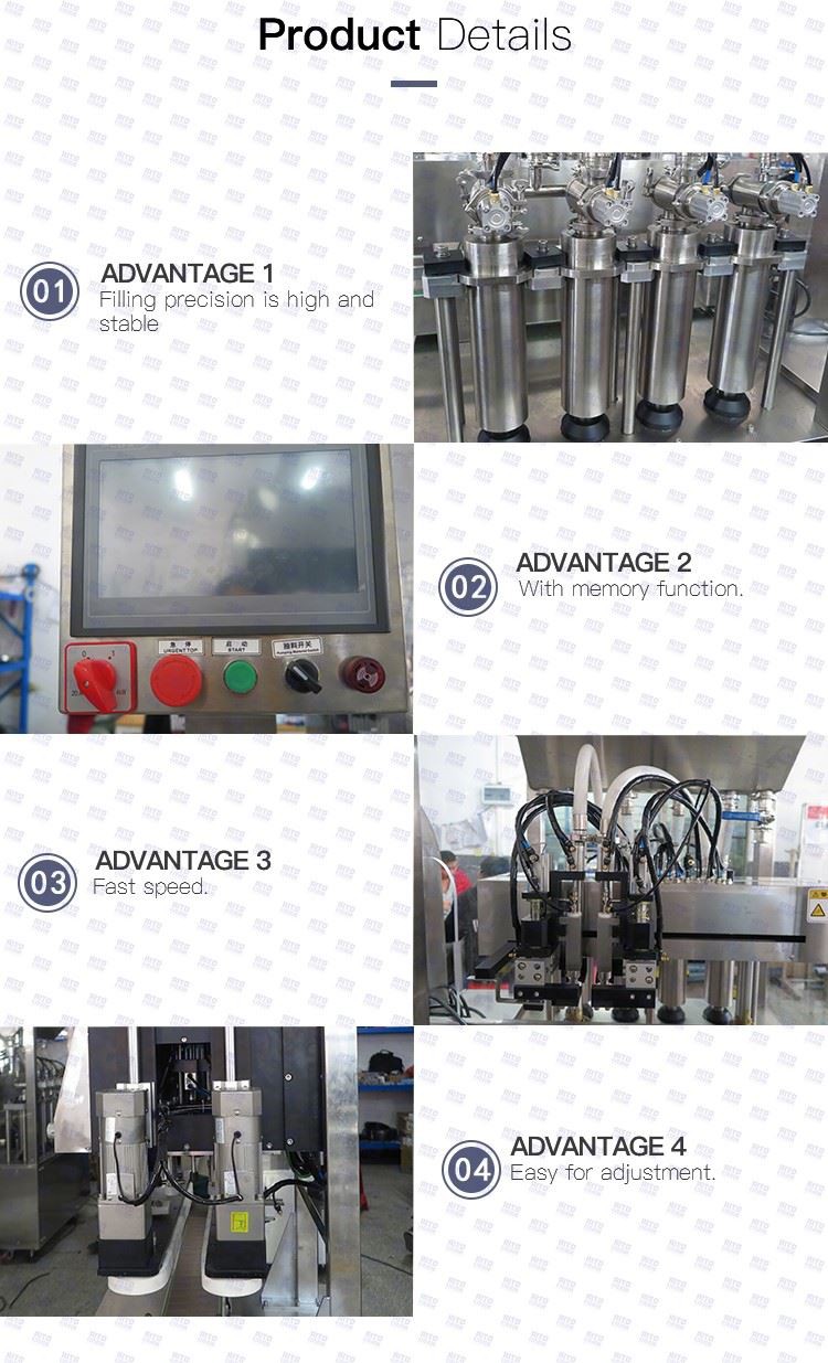 2.liquid filling machine with conveyor